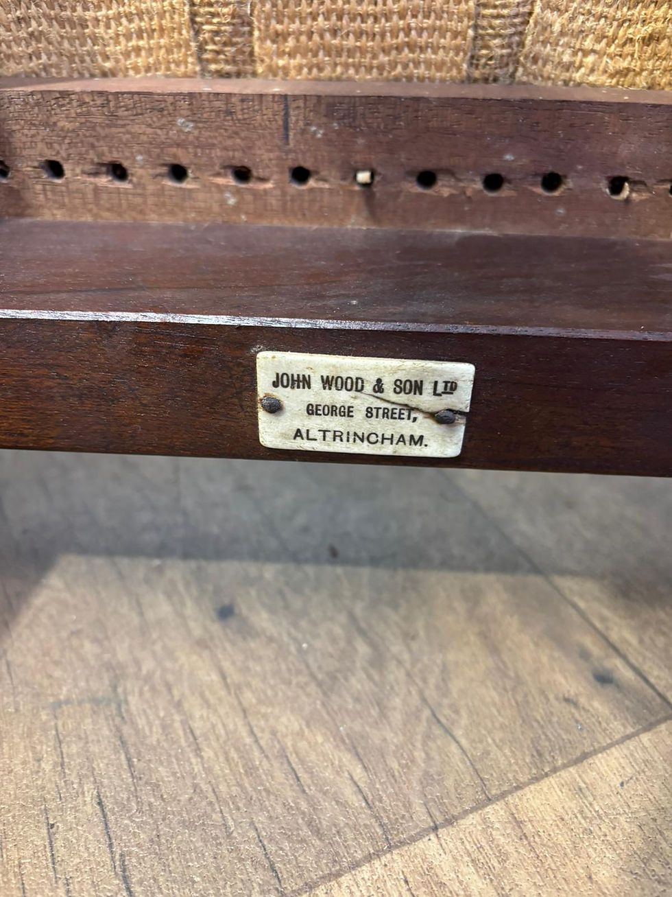 Thumbnail: Edwardian Set of Three Mahogany Bedroom Chairs