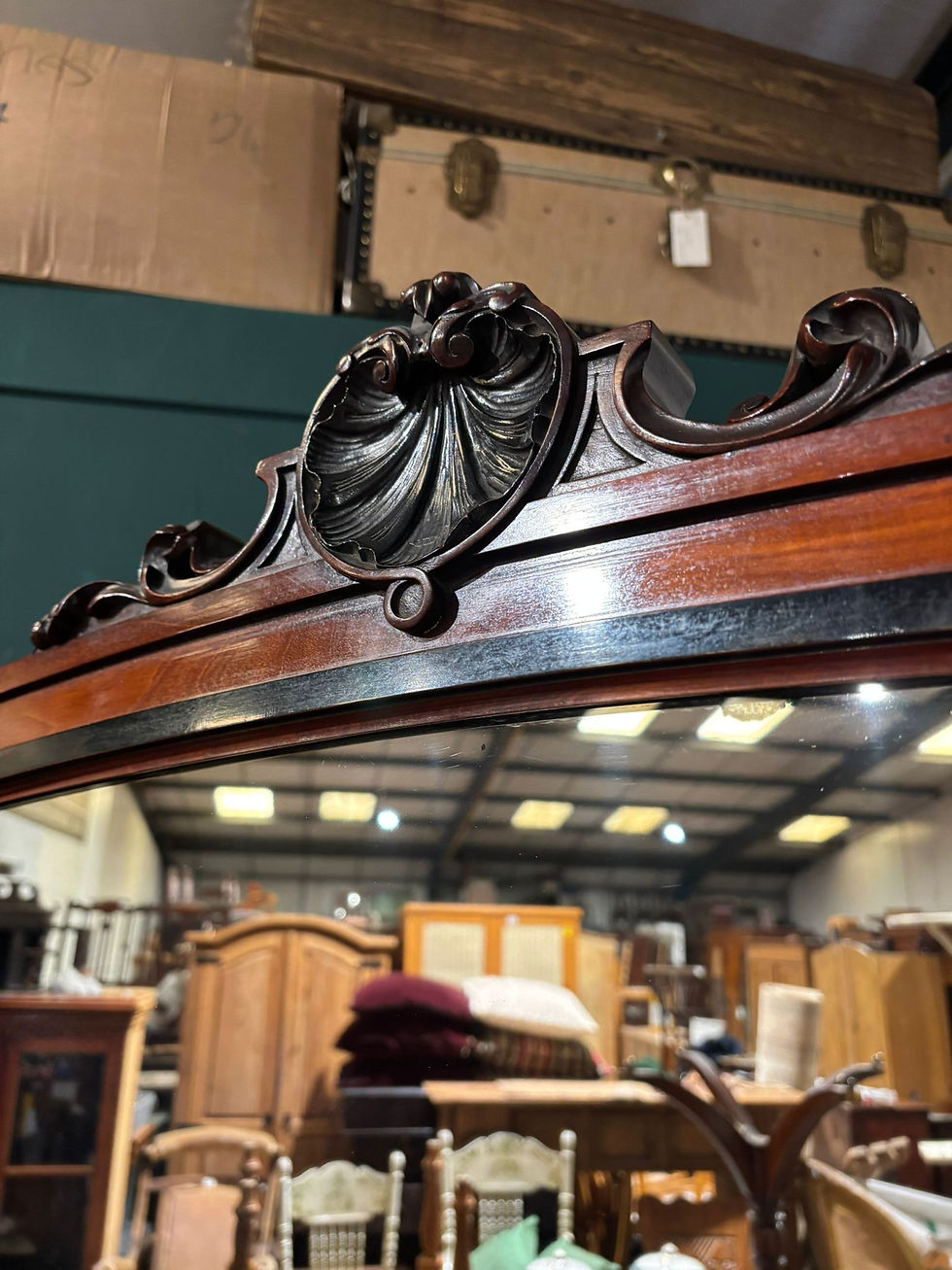 Thumbnail: Victorian Mahogany Mirror Back Sideboard
