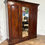 Thumbnail: Victorian Mahogany Triple Wardrobe