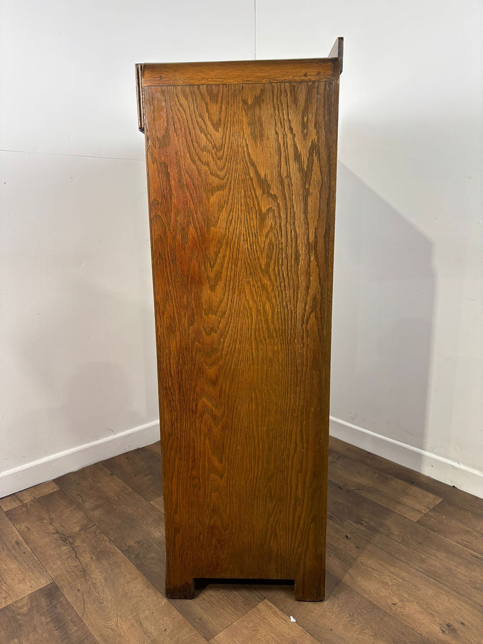 Thumbnail: Vintage Oak Gentlemans Wardrobe