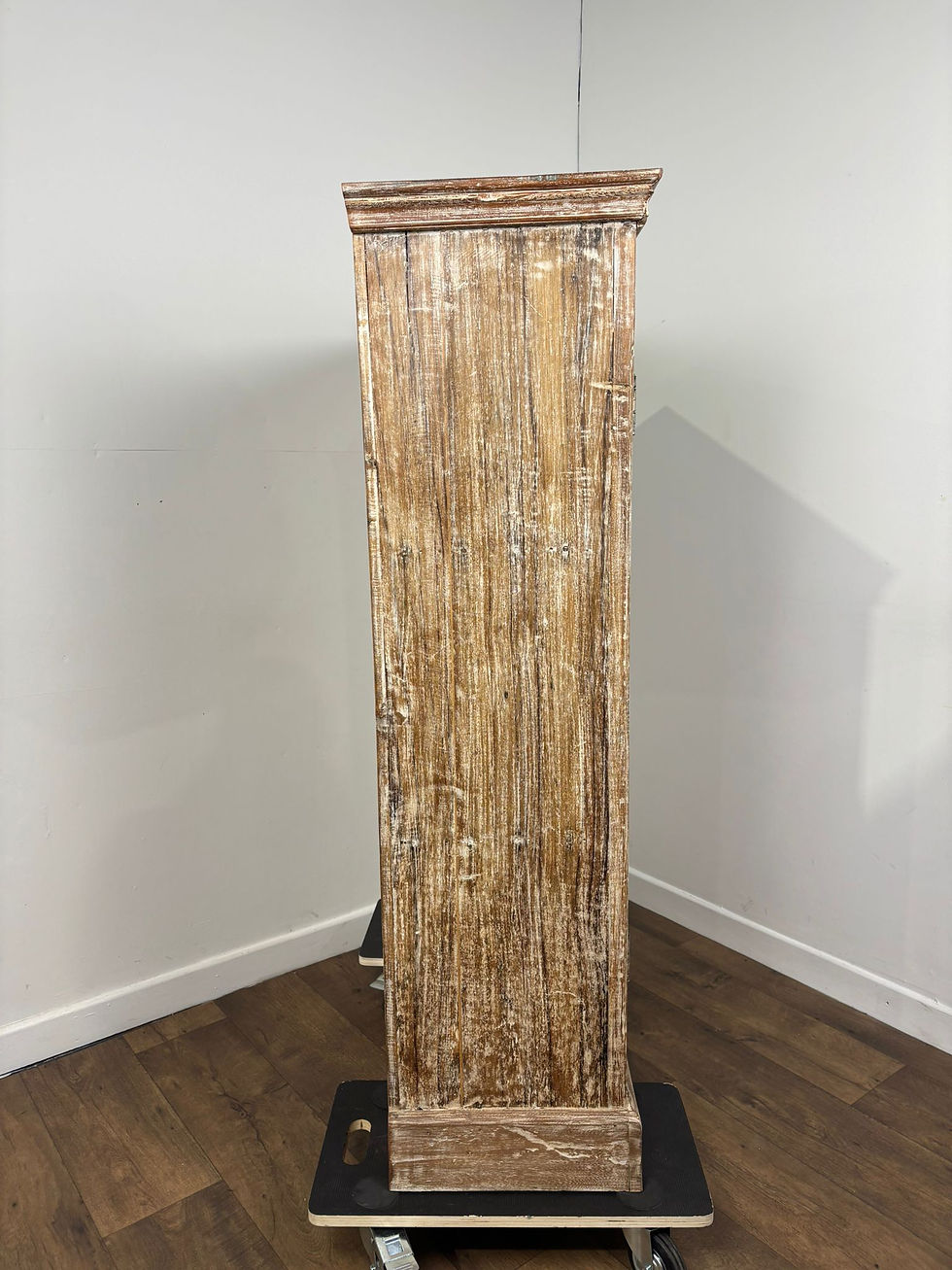 Thumbnail: Vintage Indian Rustic Wooden Cupboard