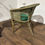 Thumbnail: Vintage Green Wicker Chair