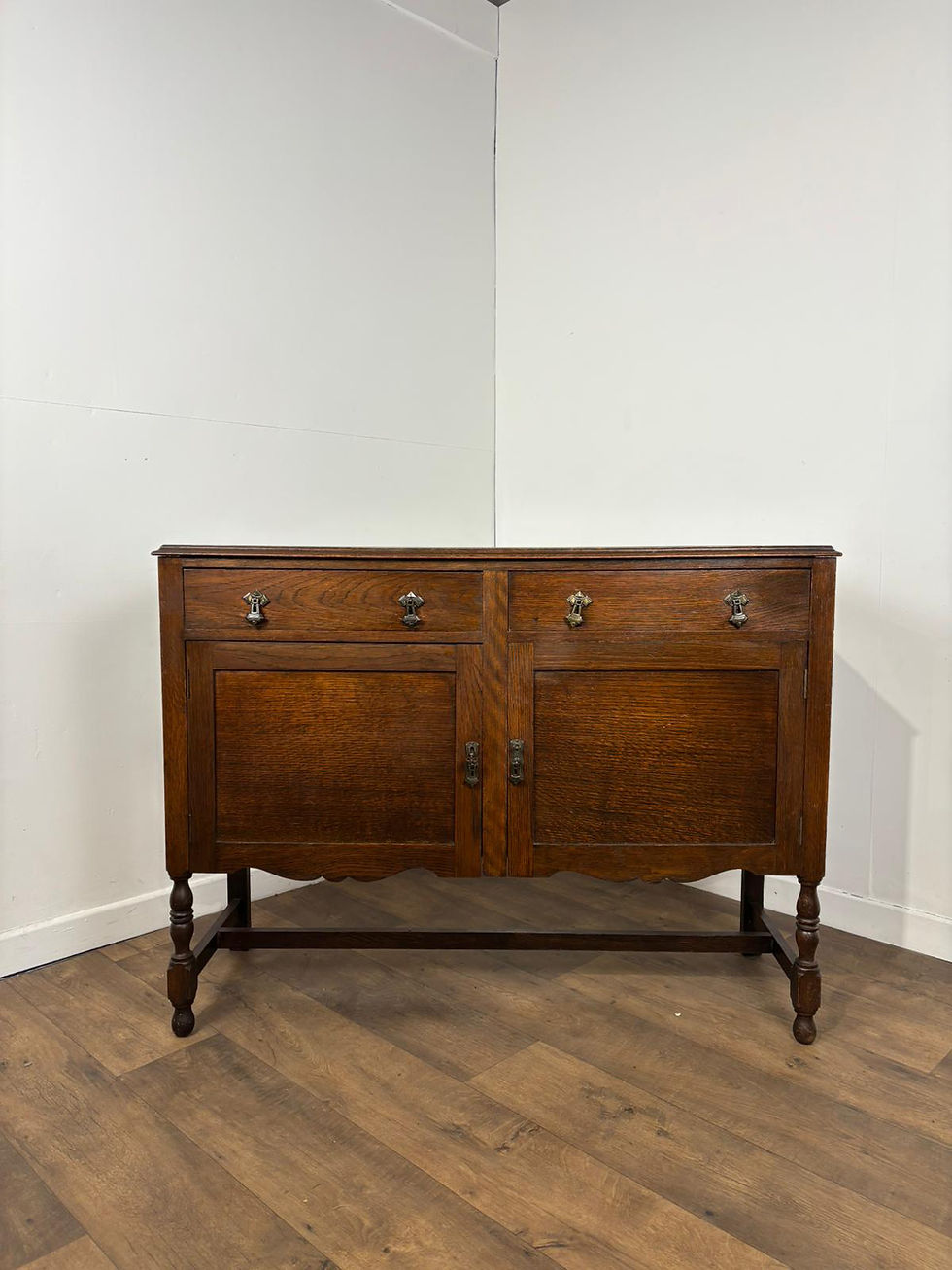 Thumbnail: Vintage Oak Sideboard