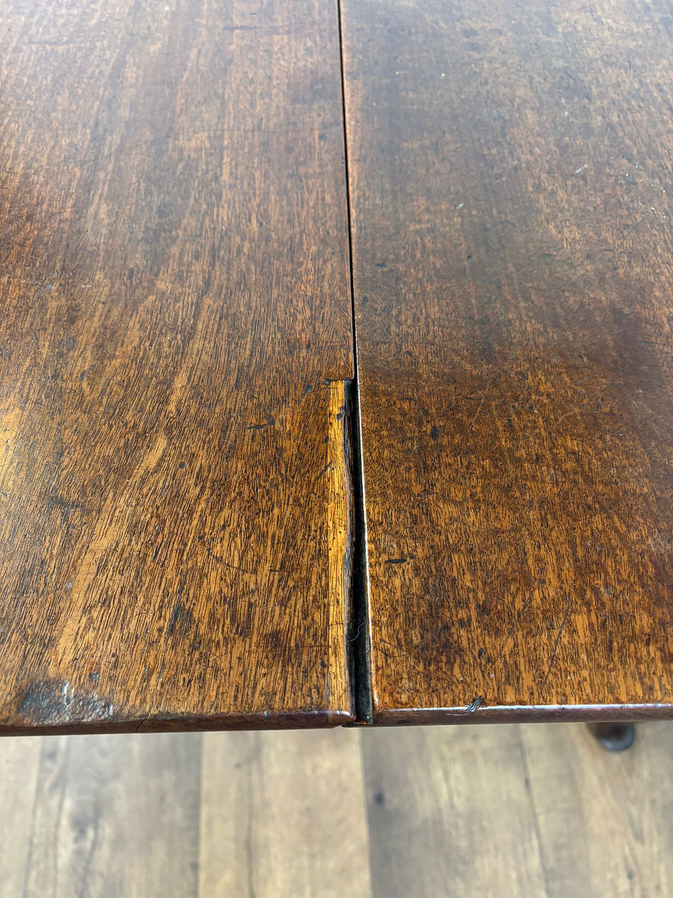 Thumbnail: Antique Mahogany Drop Leaf Table