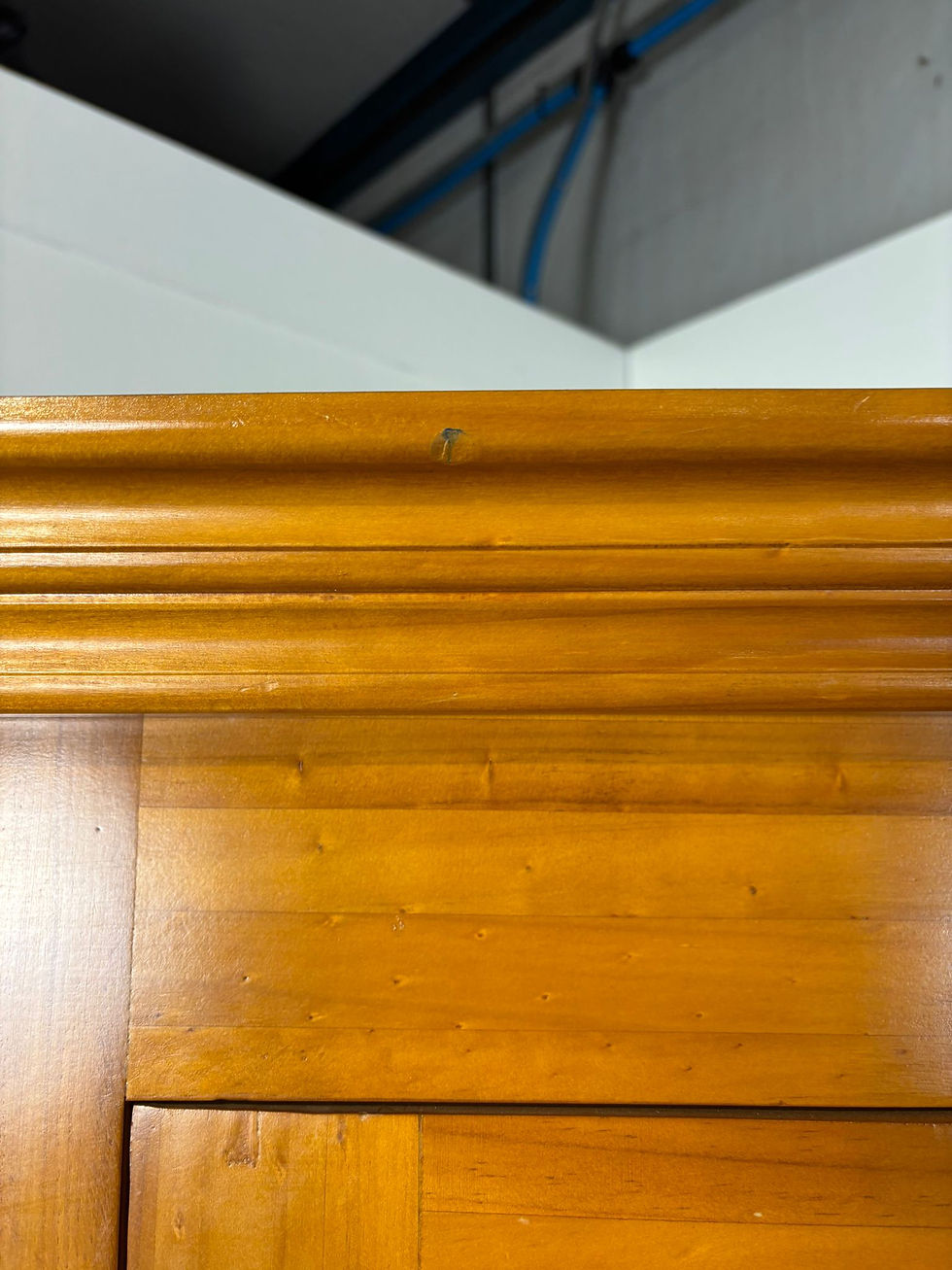 Thumbnail: Reproduction Solid Pine Single Door Wardrobe
