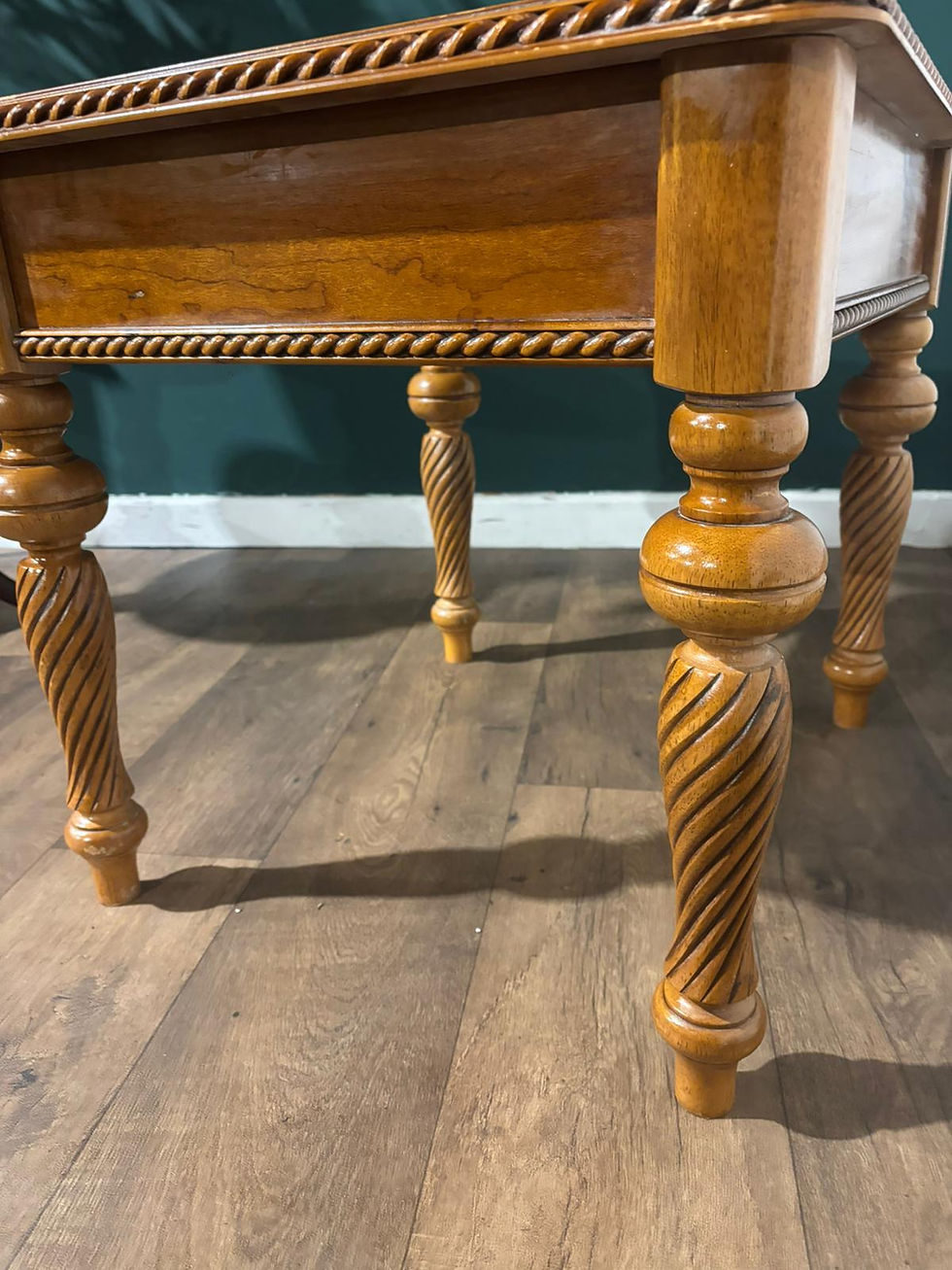 Thumbnail: Contemporary Mahogany Lamp Table