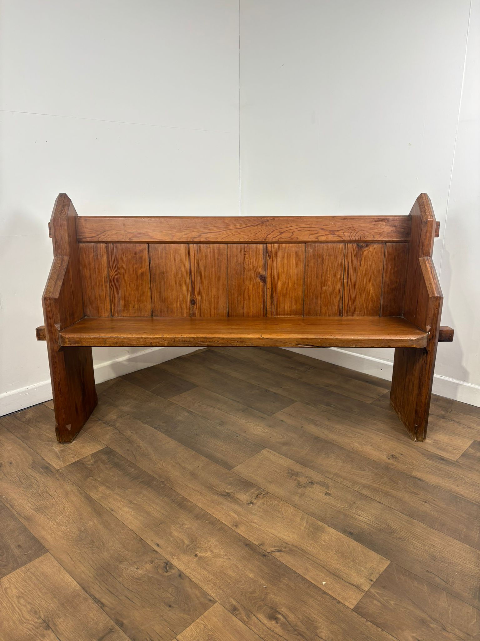 Victorian Pitch Pine Pew
