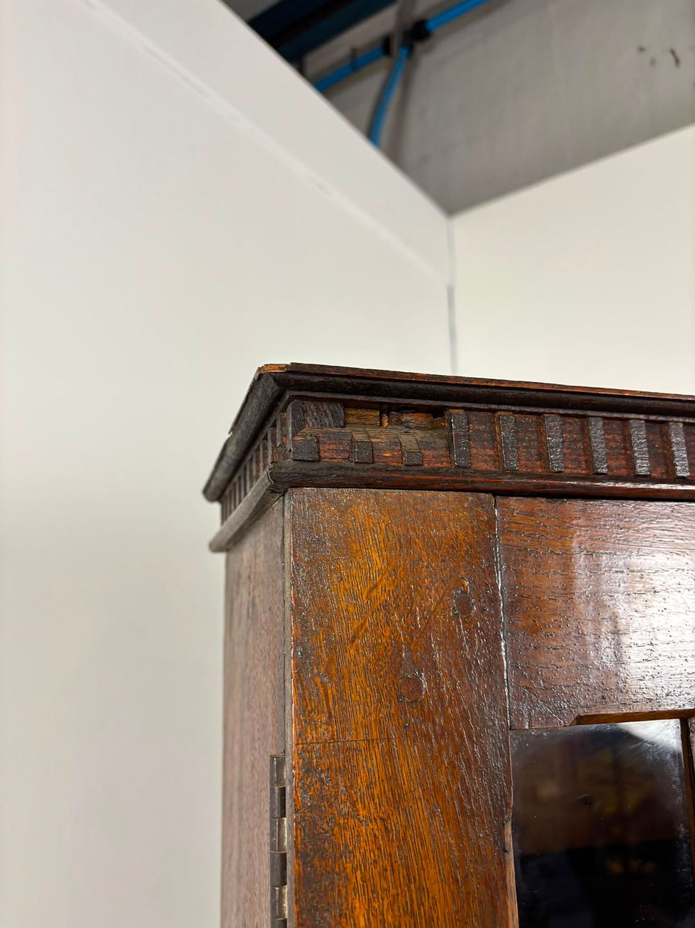 Thumbnail: Vintage Scratch Built Bookcase/Display Cabinet