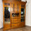 Thumbnail: Edwardian Walnut Triple Compactum Wardrobe