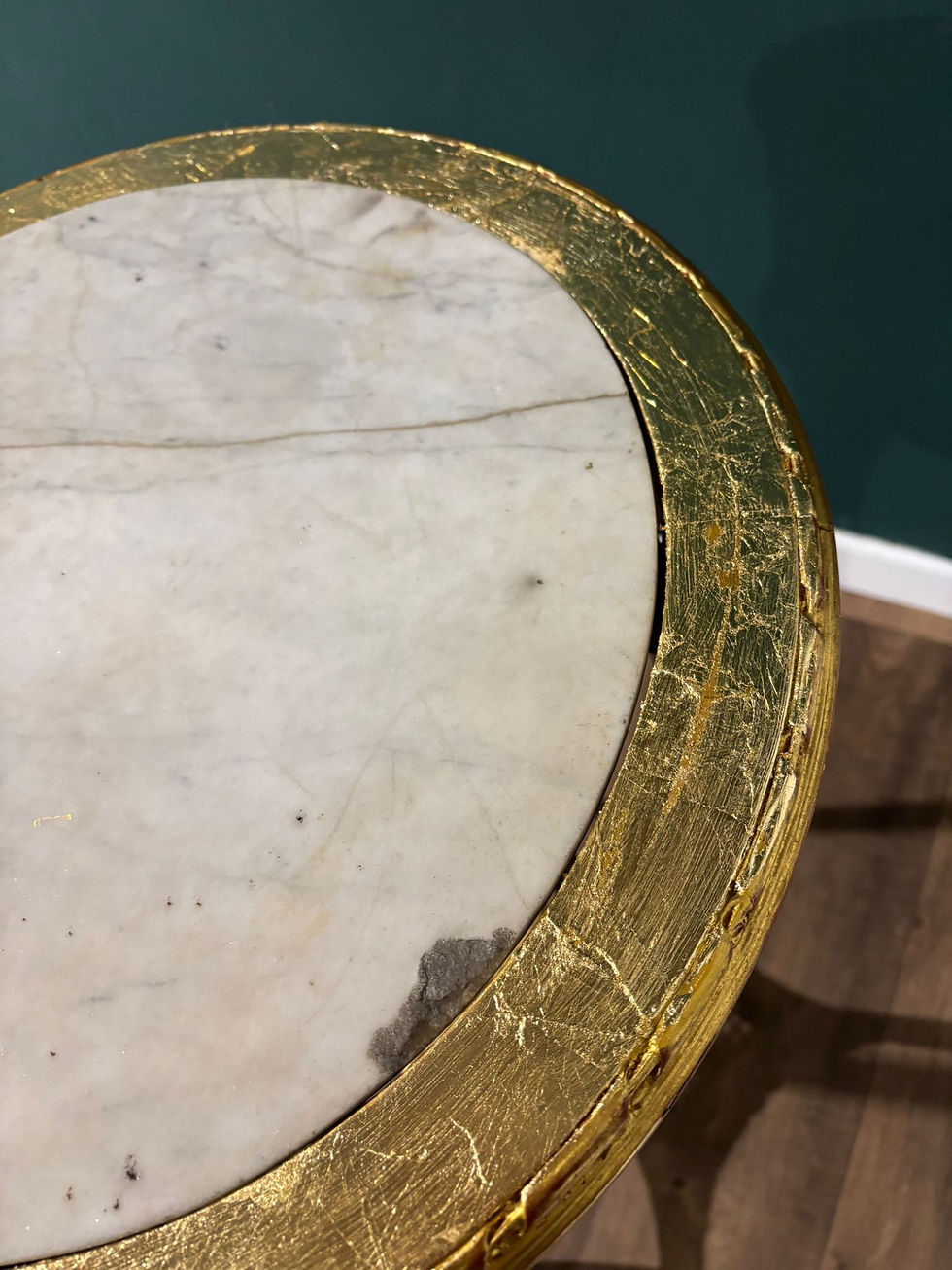 Thumbnail: Ornate Gilt Jardeniere Stand