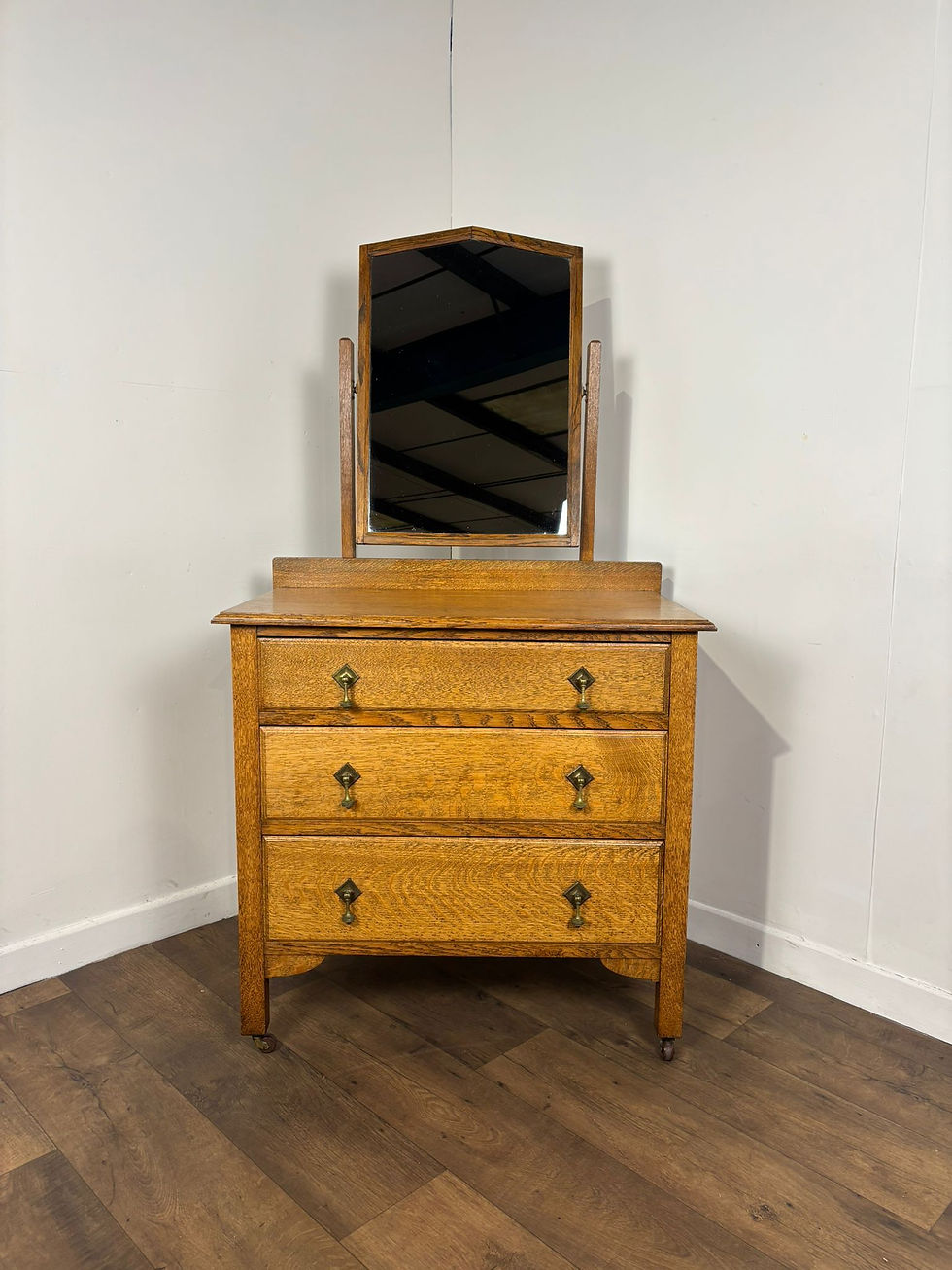 Early 20th Century Oak Dressing Table