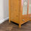 Thumbnail: Contemporary Pine & Wicker Two Door Pine Wardrobe