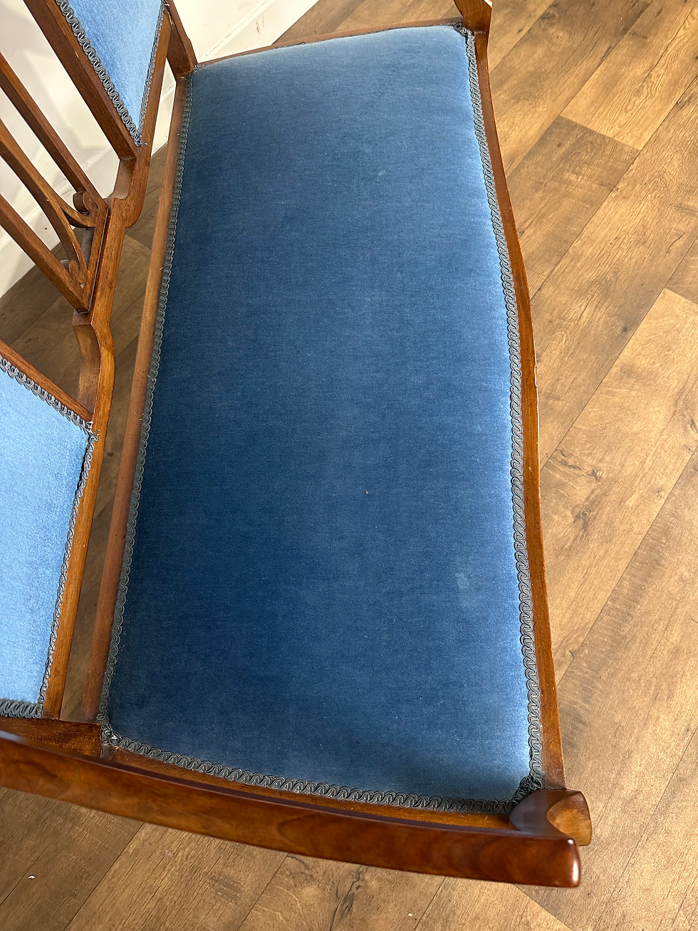 Thumbnail: Edwardian Mahogany Window Seat