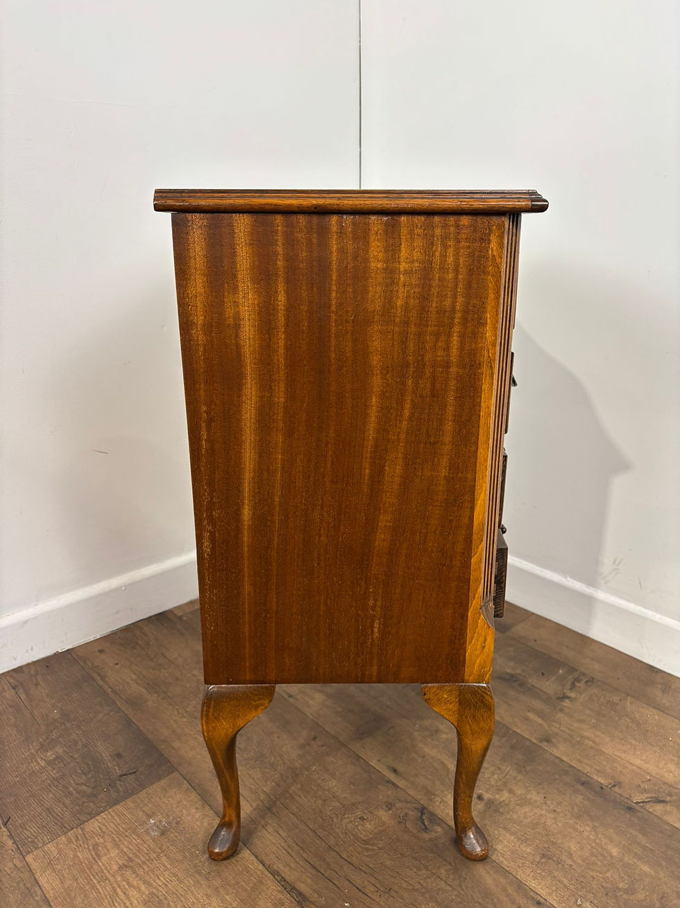 Thumbnail: Reproduction Serpentine Front Four Drawer Chest