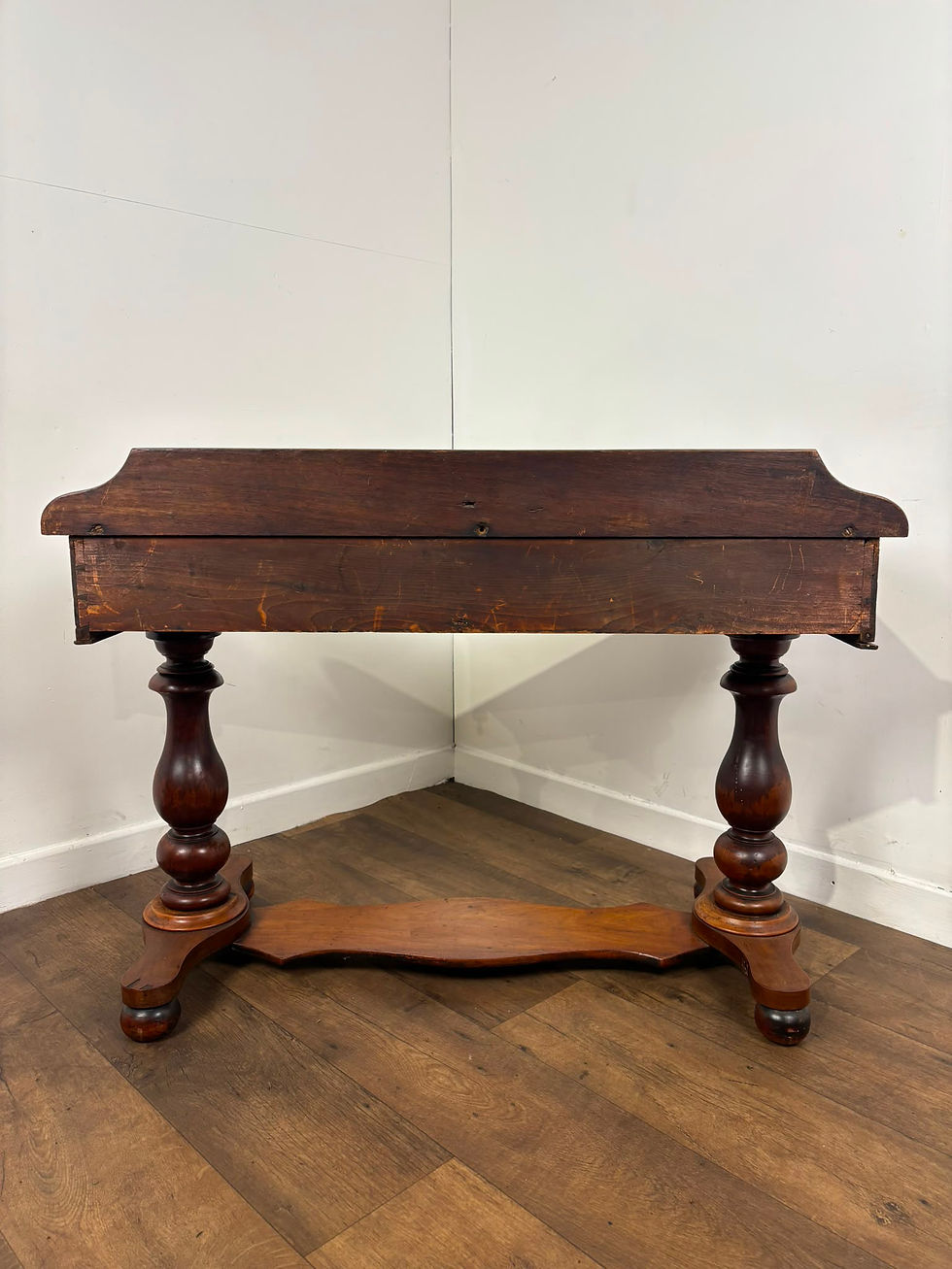 Thumbnail: Victorian Mahogany Console Table With Drawer