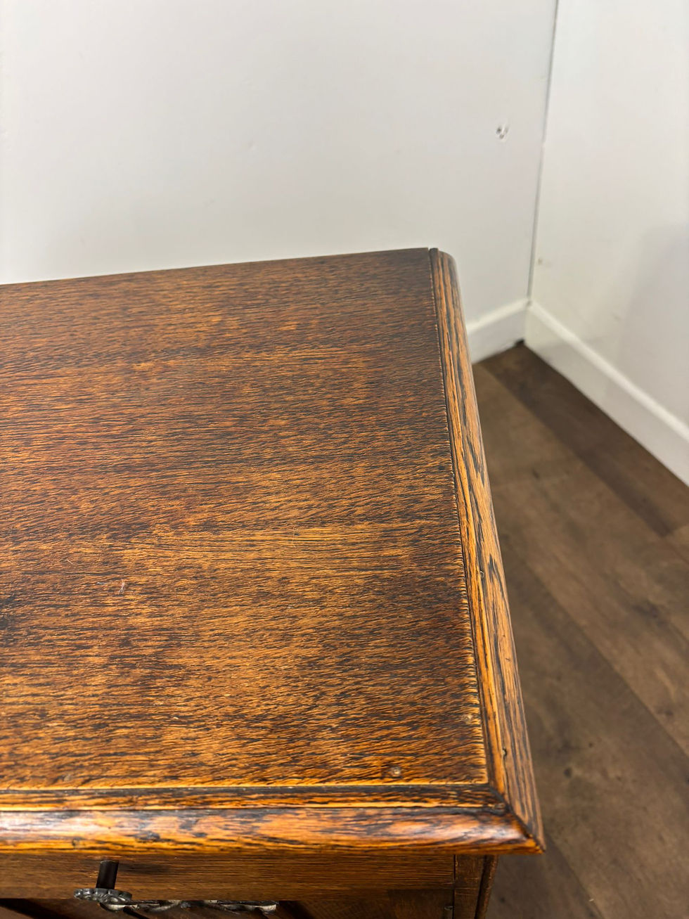 Thumbnail: Vintage Oak Bed Side Cabinet