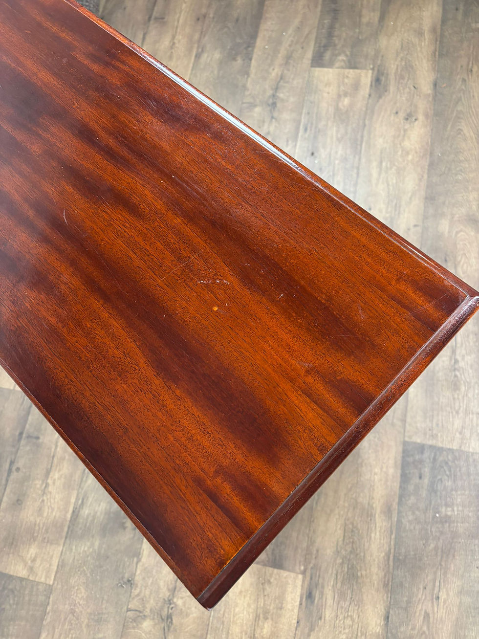 Thumbnail: Reproduction Mahogany Console Table