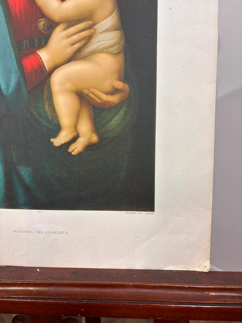 Thumbnail: Madonna & Child ‘MADONNA DEL GRANDUCA’ - Vintage Print