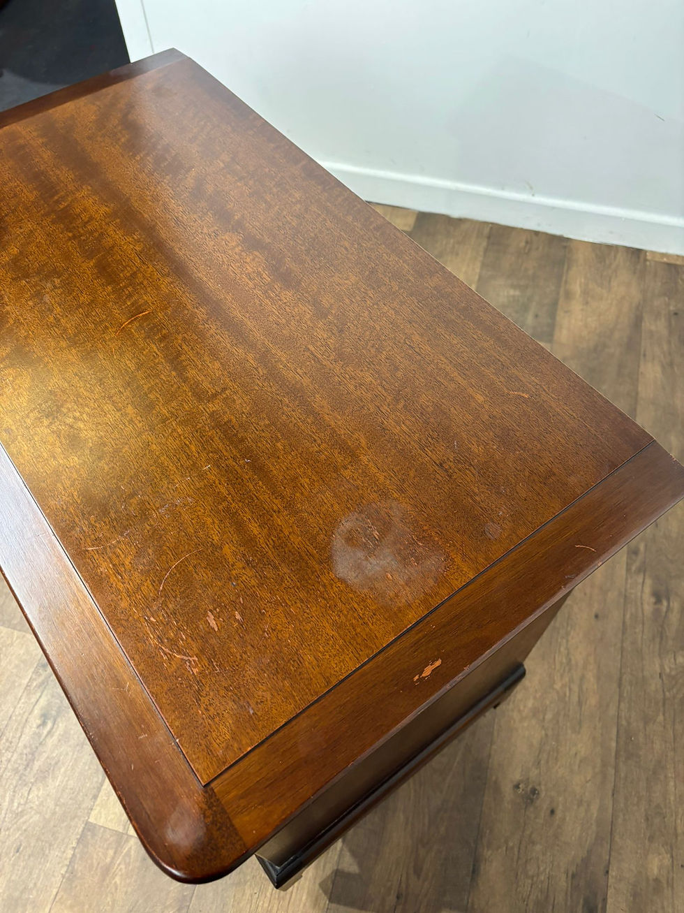 Thumbnail: Stag Mahogany Five Drawer Combination Bedroom Chest