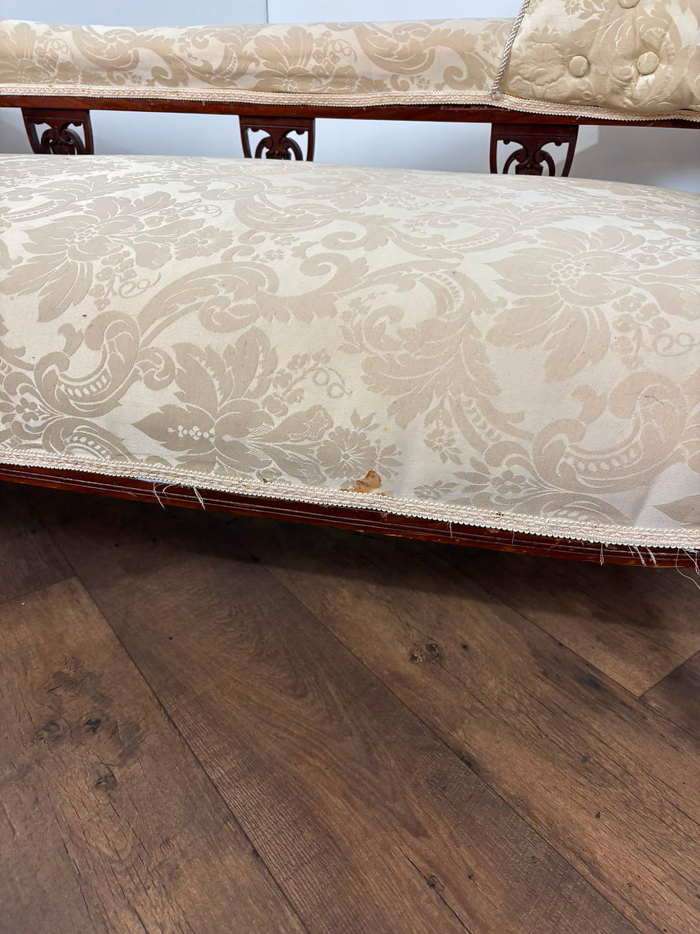 Thumbnail: Victorian Mahogany Chaise Longue