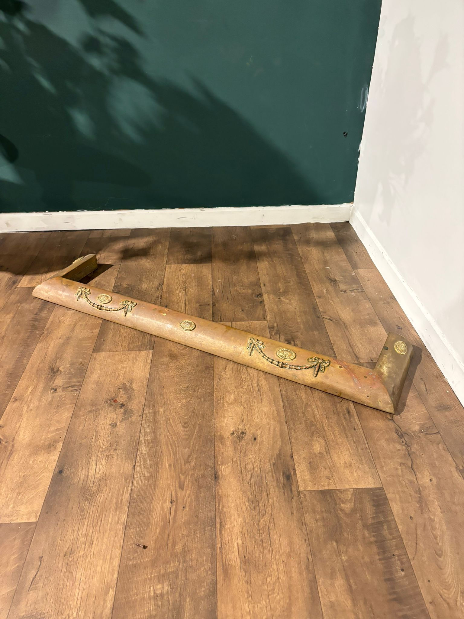 Edwardian Brass Fender