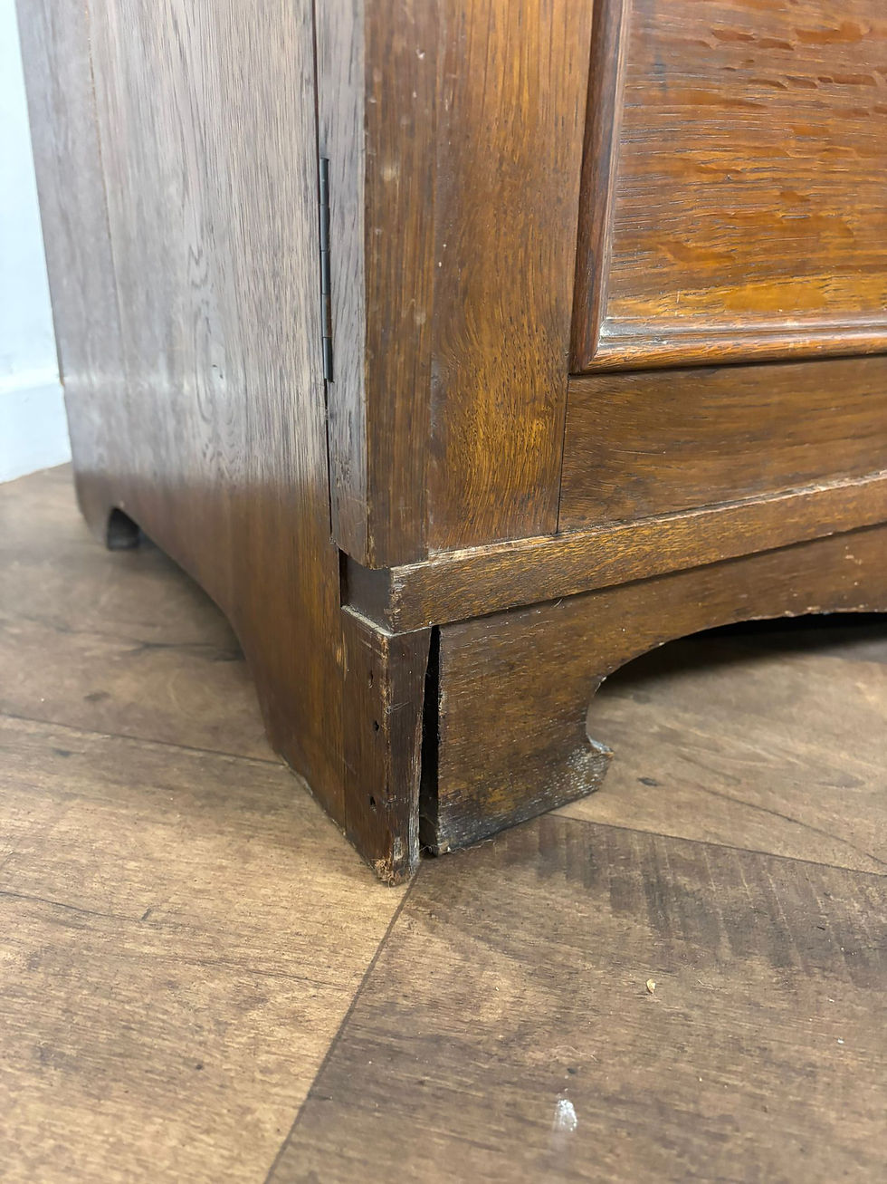 Thumbnail: Edwardian Oak Double Wardrobe