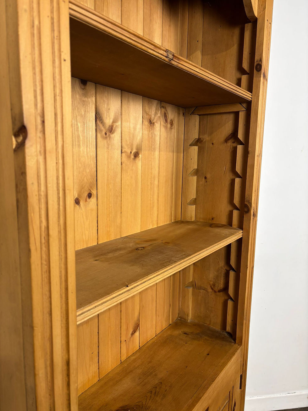 Thumbnail: Modern Solid Pine Waxed Bookcase