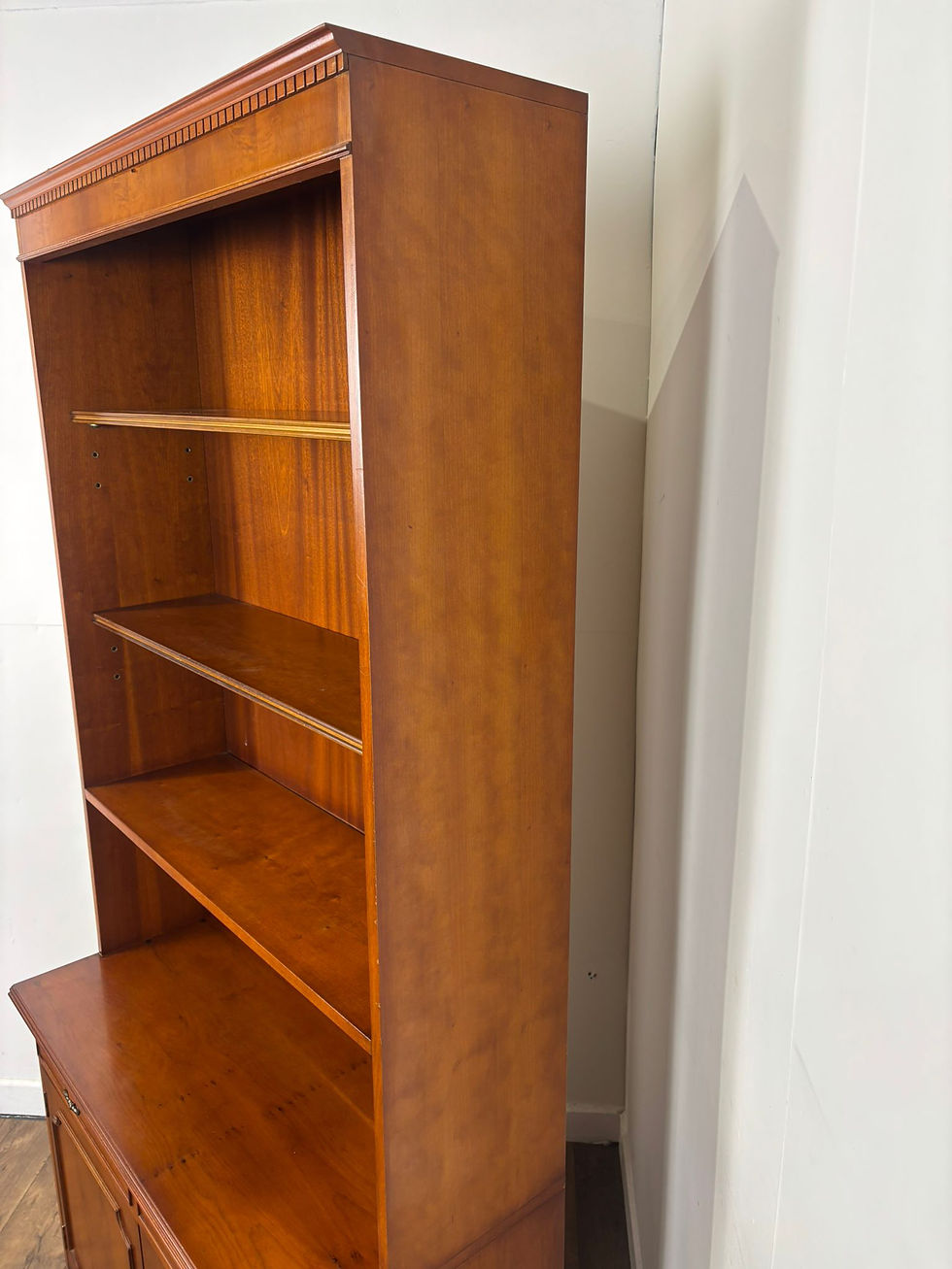 Thumbnail: Reproduction Yew Wood Bookcase