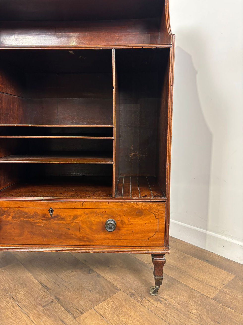 Thumbnail: Edwardian Mahogany Bookcase / Music Cabinet