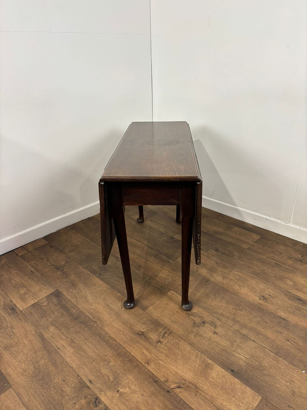 Thumbnail: Antique Mahogany Drop Leaf Table