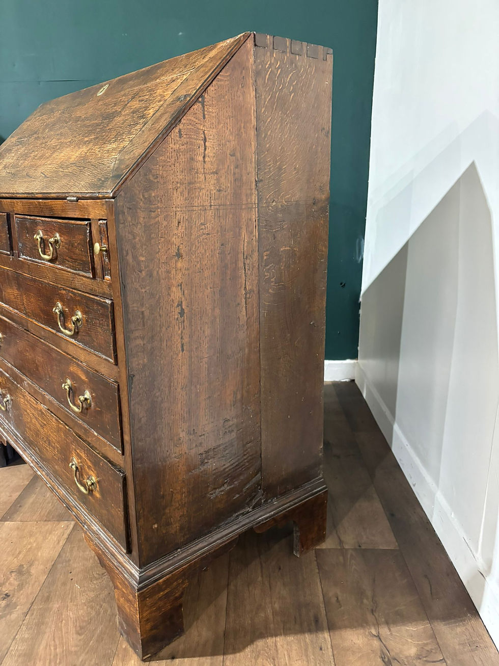 Thumbnail: George III Oak Bureau