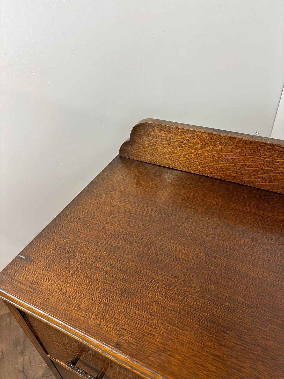 Thumbnail: Vintage Oak Two Drawer Chest