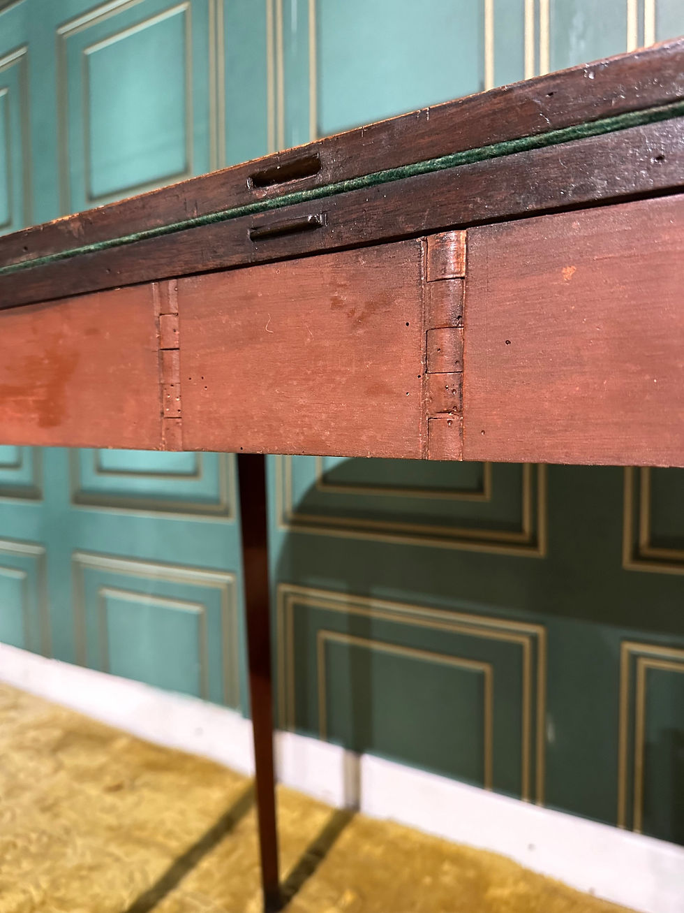 Thumbnail: Victorian Mahogany Folding Card