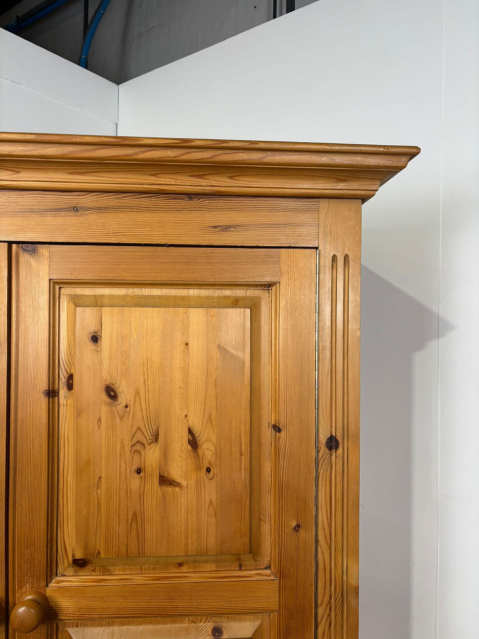 Thumbnail: Modern Pine Double Wardrobe