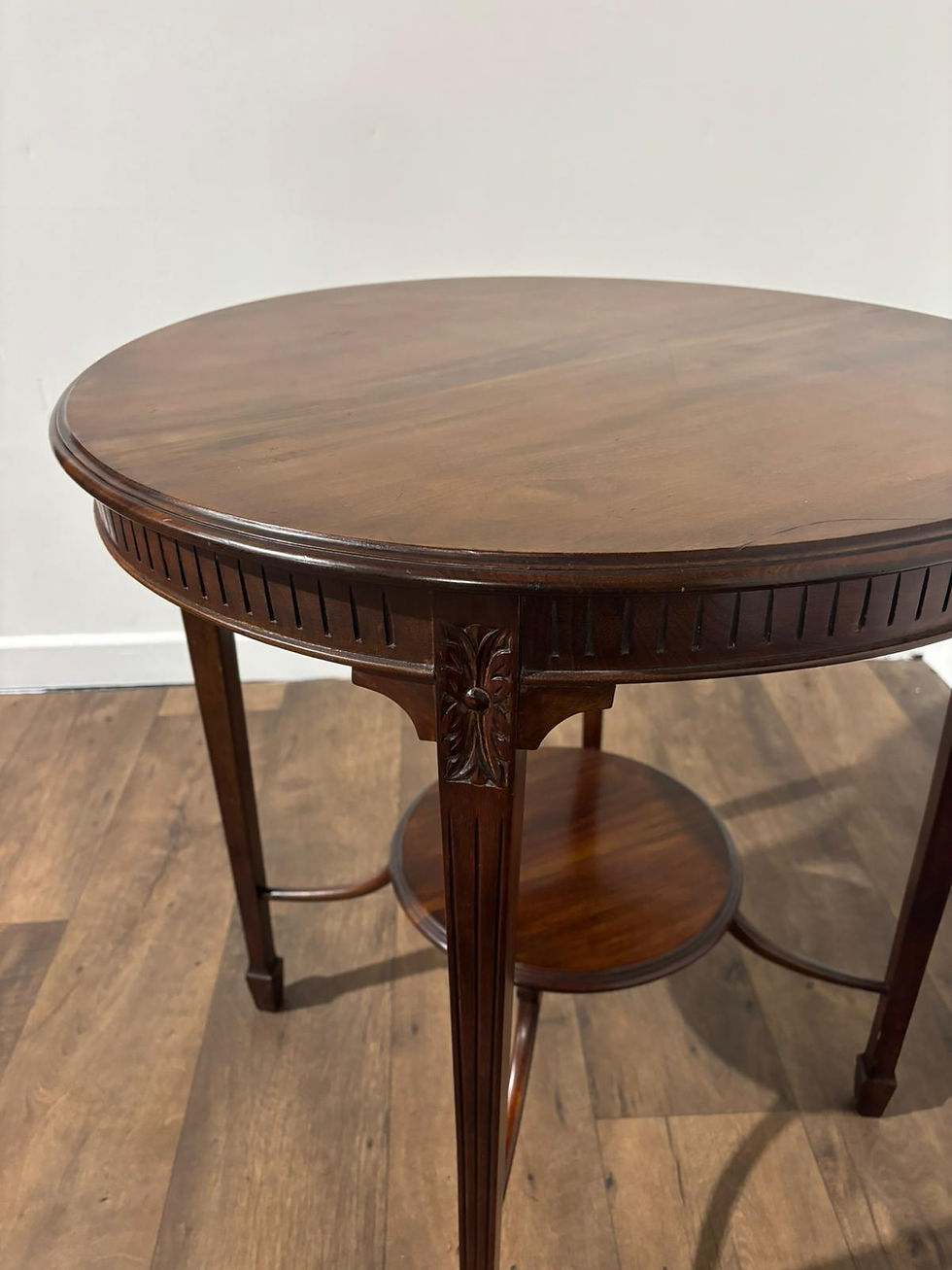 Thumbnail: Edwardian Mahogany Circular Window Table
