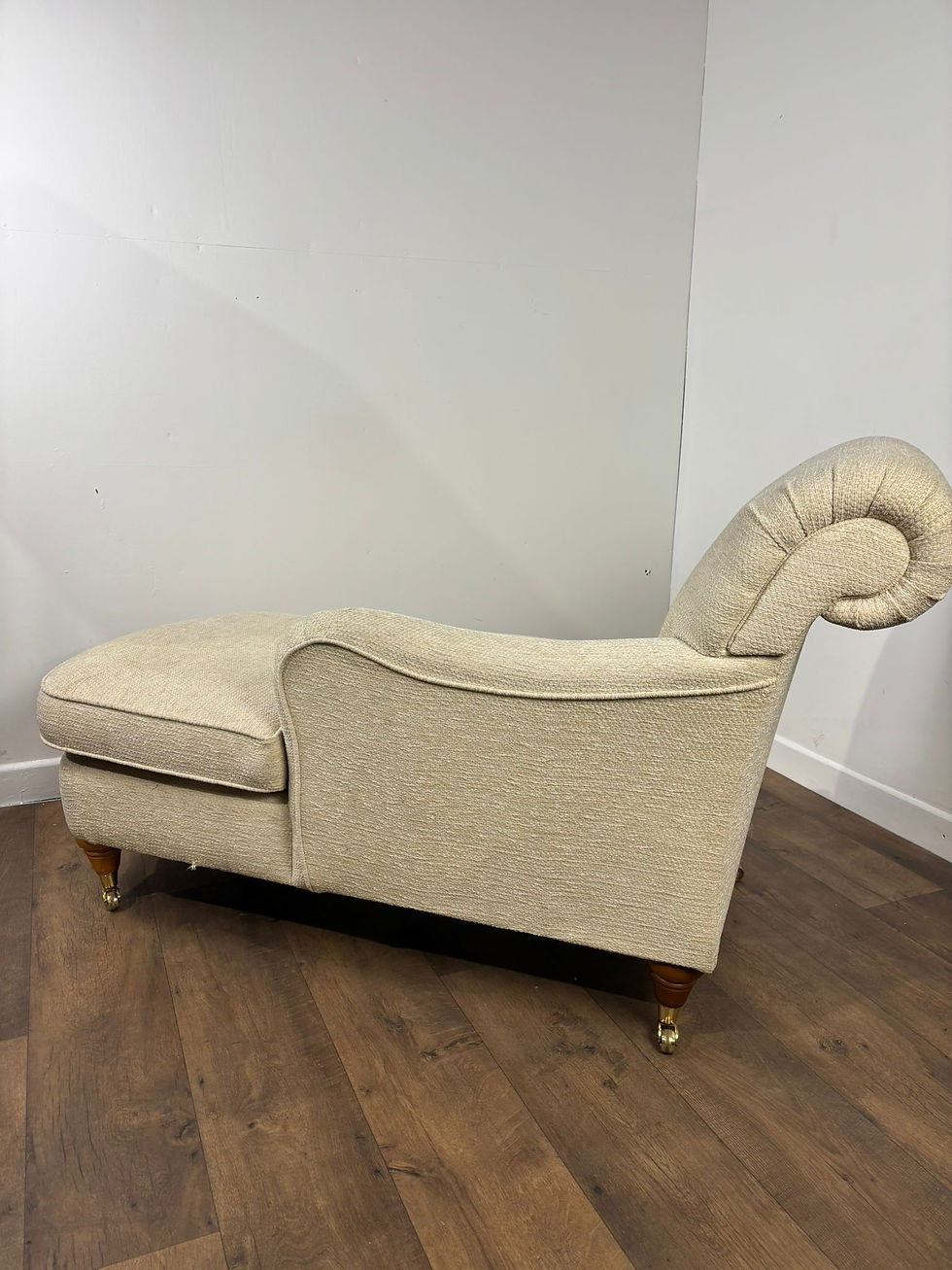 Thumbnail: Contemporary Beige Half-Size Chaise Longue