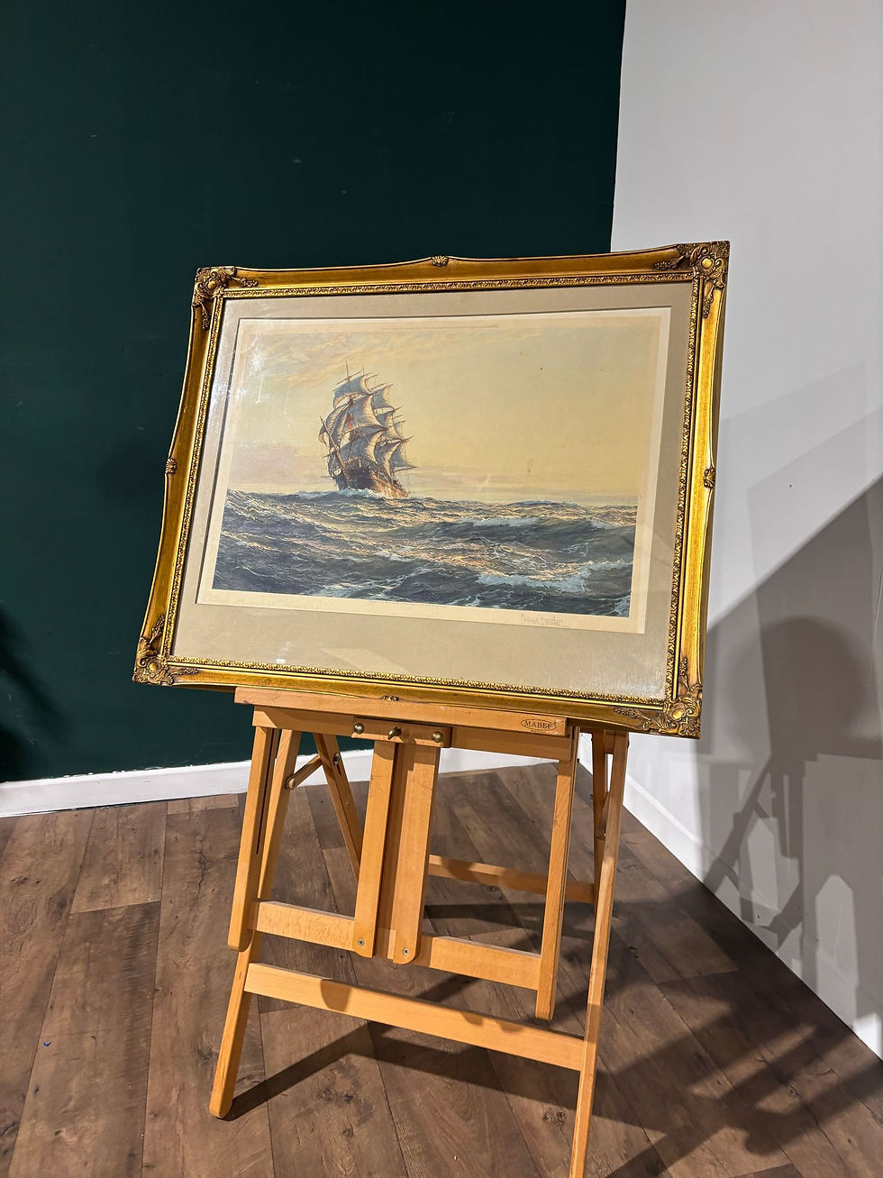 Thumbnail: Montague Dawson Artist’s Proof Print – Sailing Vessel on the Open Sea