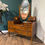 Thumbnail: Edwardian String Inlaid Mahogany Dressing Table