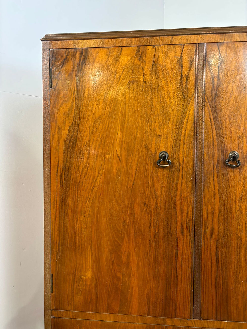 Thumbnail: Vintage Walnut Veneered Tallboy