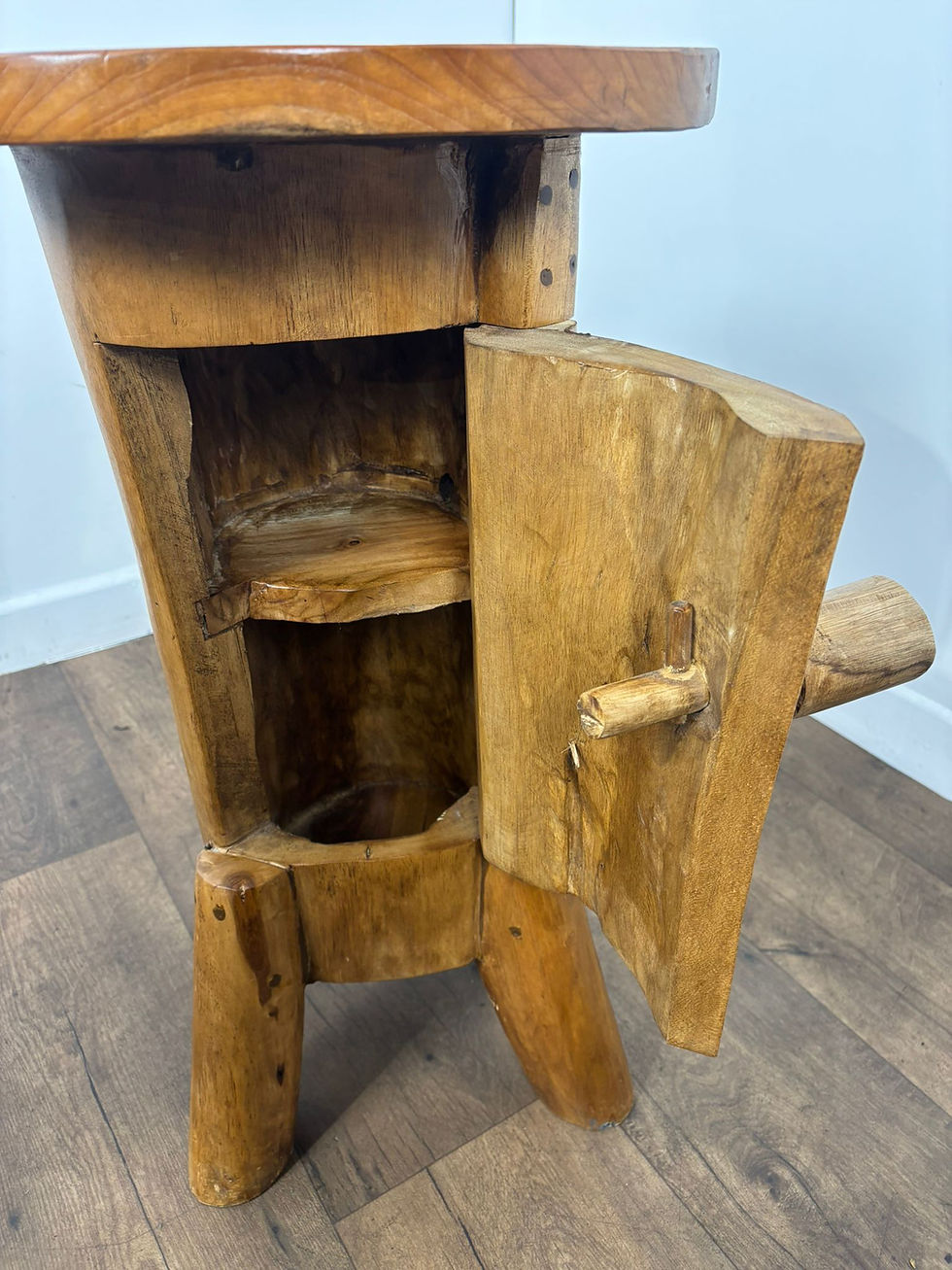 Thumbnail: Rustic Handmade Side Table