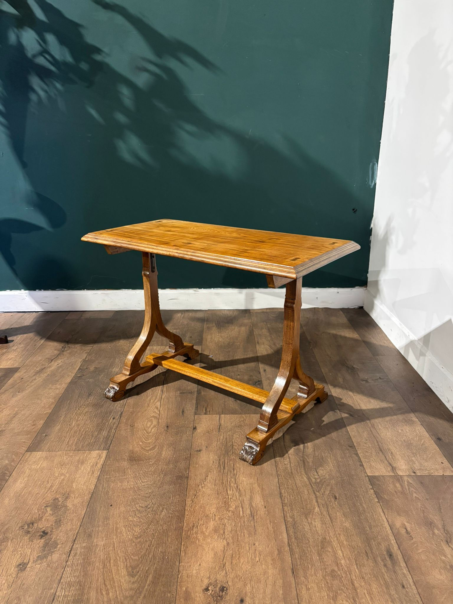 Edwardian Ecclesiastical Rectangular Oak Table