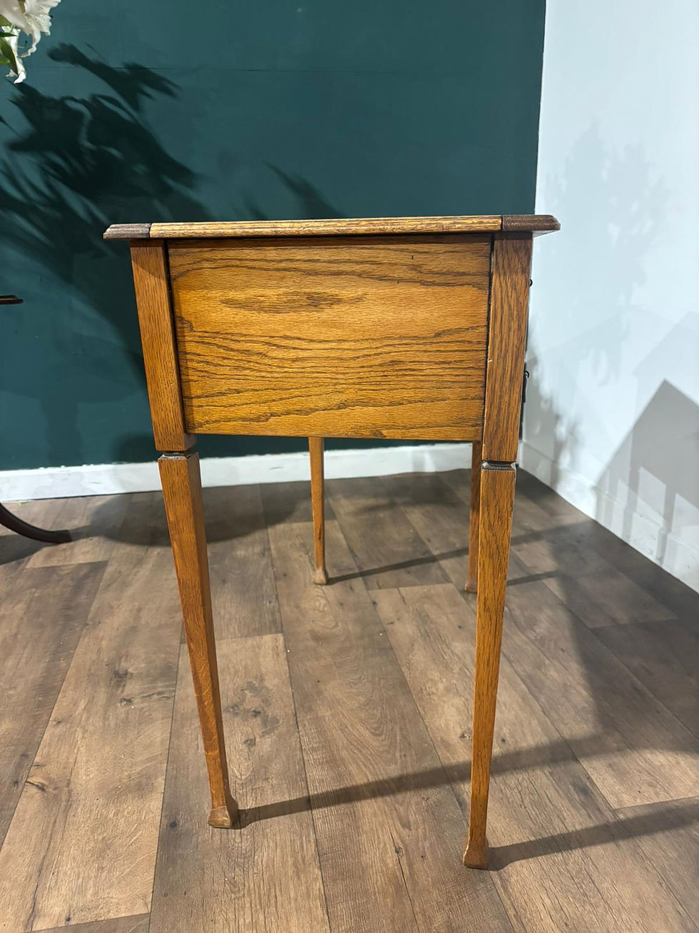 Thumbnail: Edwardian Oak Low Boy / Writing Table