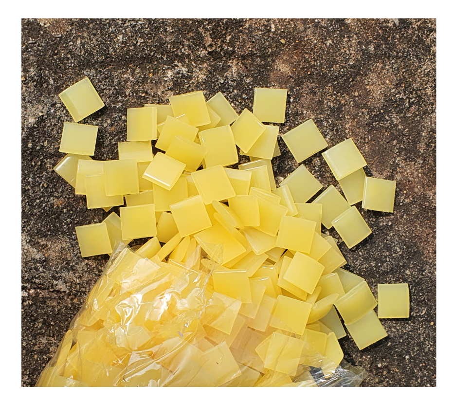 Thumbnail: Hot melt glue adhesive gum granules
