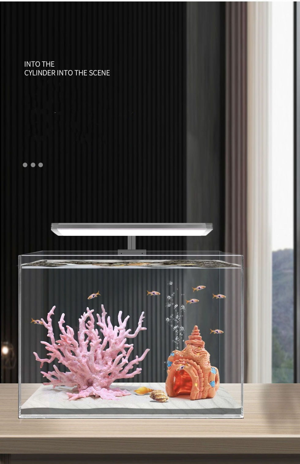 Thumbnail: Fish Tank Aquascape Simulation Coral Water Plant Resin Fake Coral Aquarium Decor