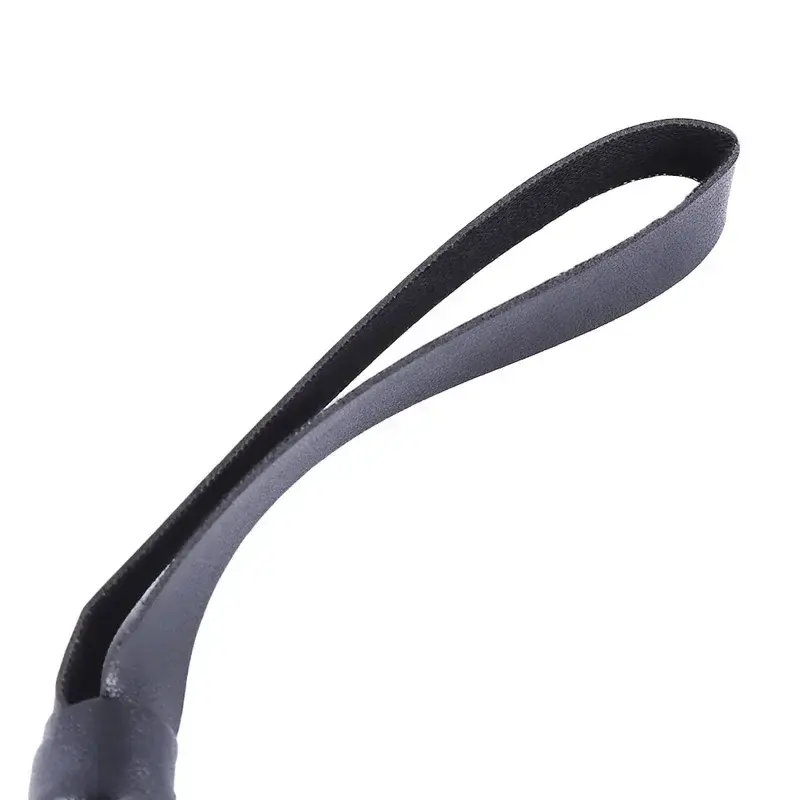 Thumbnail: High Quality Pu Leather Pimp Whip Racing Riding Crop Party Flogger Hand Cuffs Qu