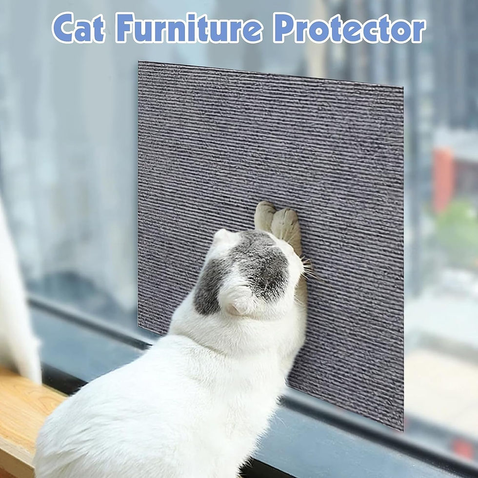 Thumbnail: Anti Cat Scratch Mat Trimmable Self-Adhesive Carpet Mat Pad Cat Pet Scratcher Fu