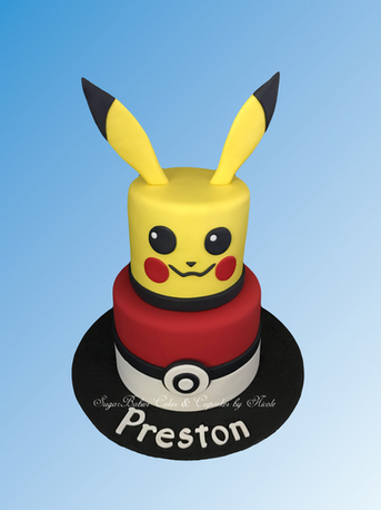 Pikachu Cake 