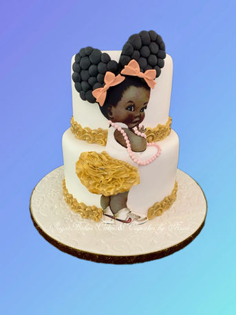 Custom Baby Shower Cakes. 