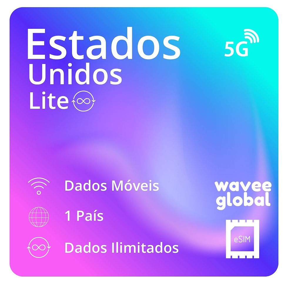 eSIM Estados Unidos Ilimitado Lite