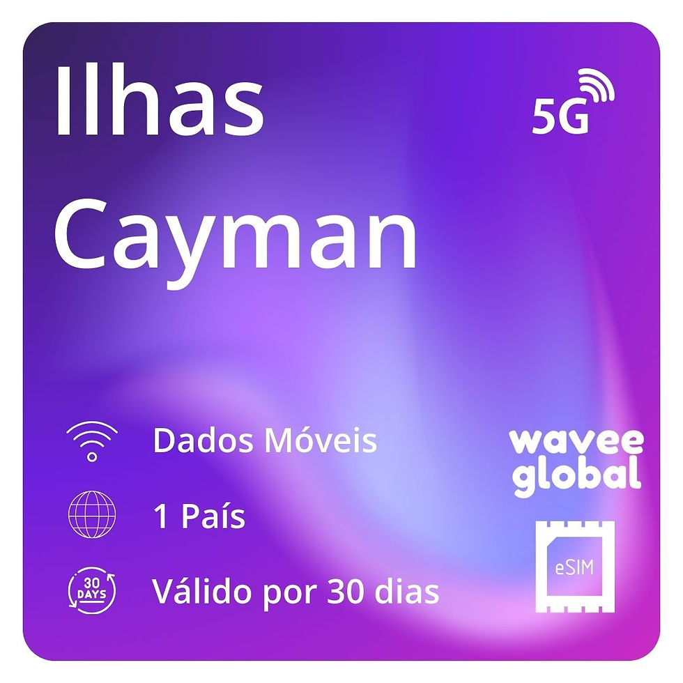 eSIM Ilhas Cayman